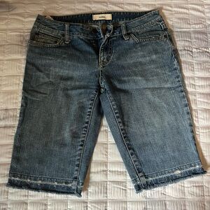 Nollie long jean shorts